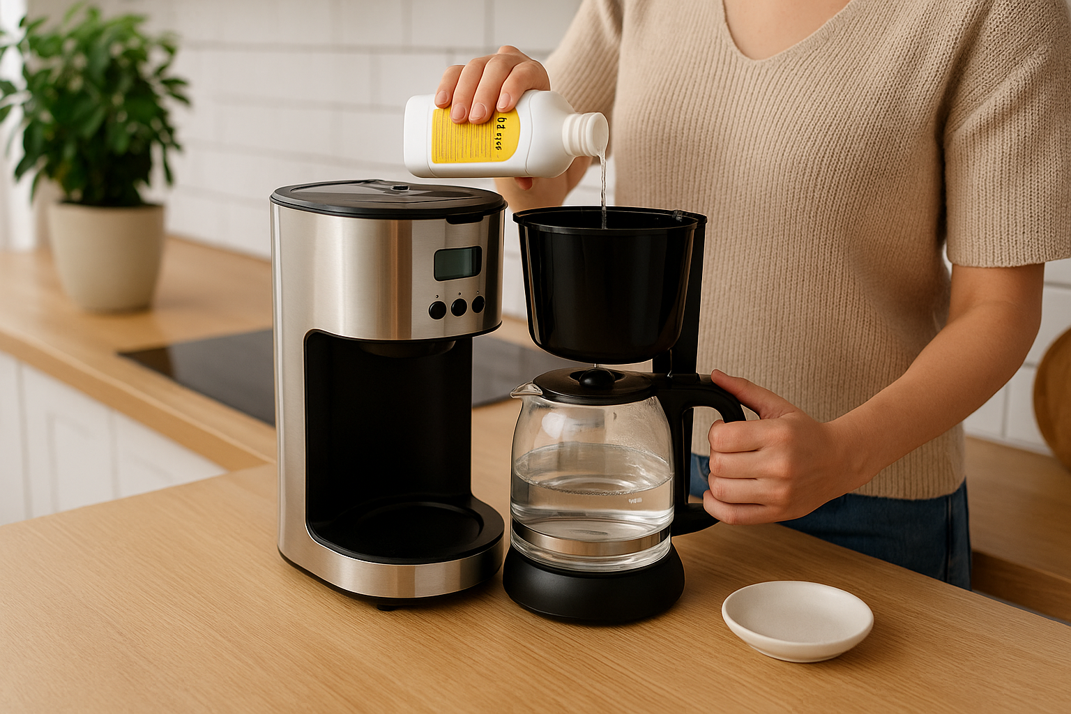 Wie du deine Kaffeemaschine ganz einfach entkalkst