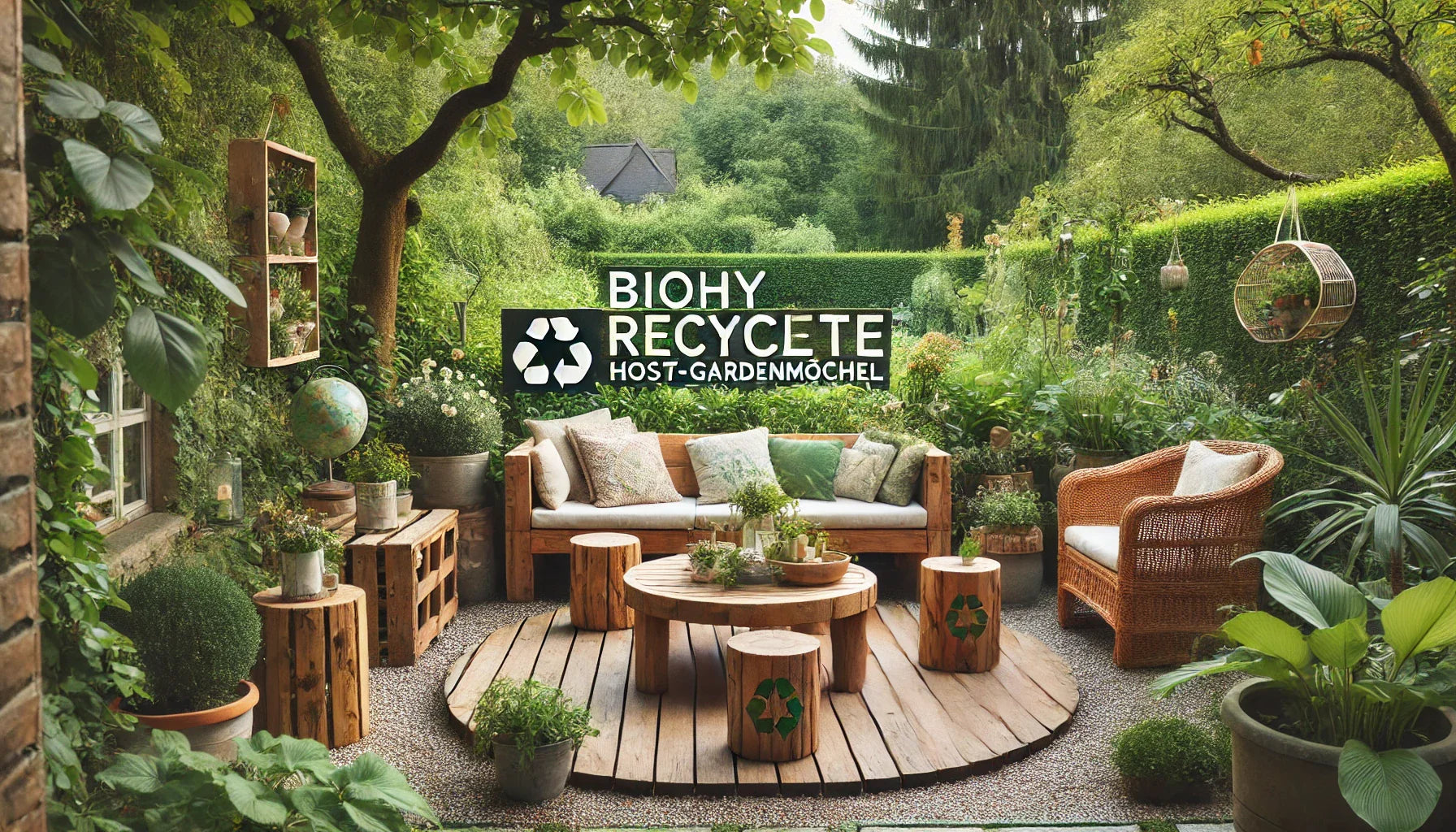 Nachhaltige Gartenmöbel: Möbel für den Außenbereich aus umweltfreundlichen Materialien