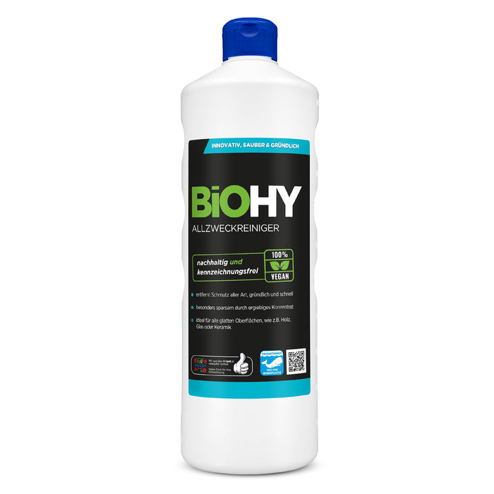 BiOHY limpiador multiusos, limpiador universal, concentrado orgánico
