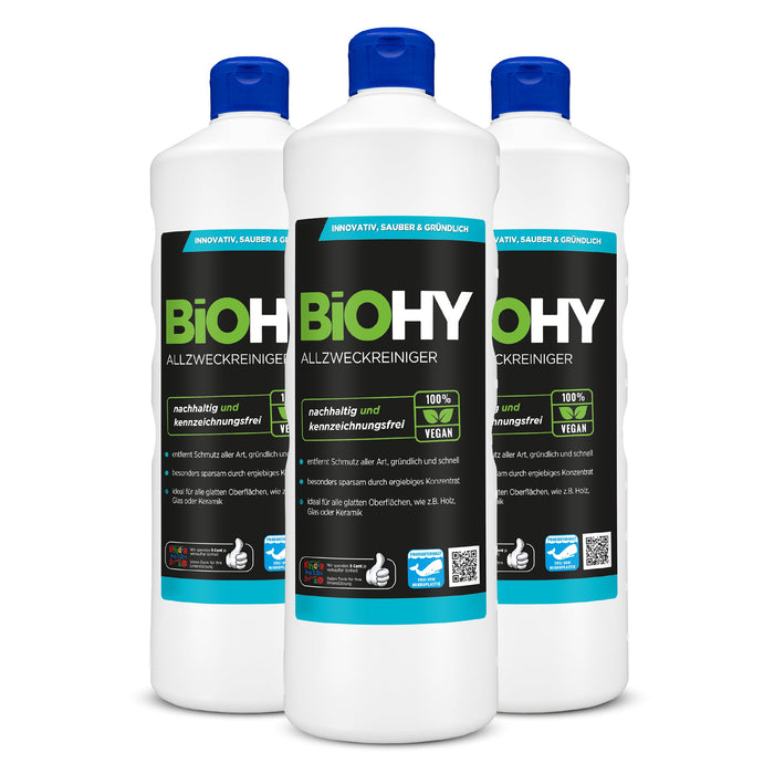 BiOHY limpiador multiusos, limpiador universal, concentrado orgánico