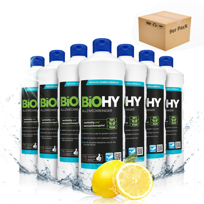 BiOHY limpiador multiusos, limpiador universal, concentrado orgánico