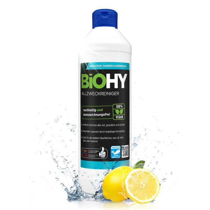 BiOHY limpiador multiusos, limpiador universal, concentrado orgánico