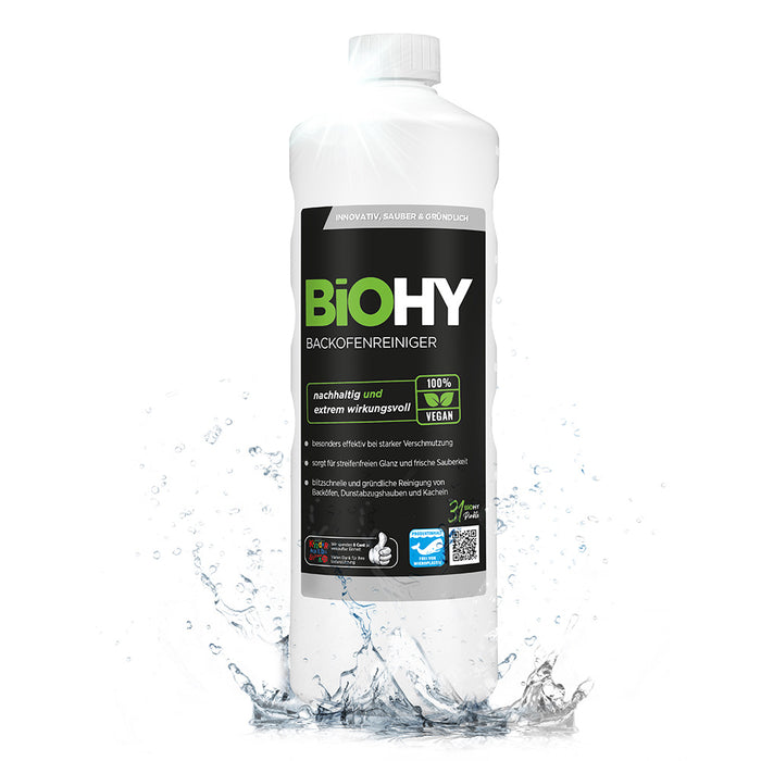 BiOHY Backofenreiniger, Backofenspray, Ofenreiniger, Fettlöser