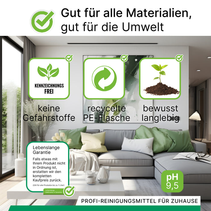 BiOHY Scheuermilch, Herdreiniger, Küchenreiniger,  Reinigungsmilch, B2B