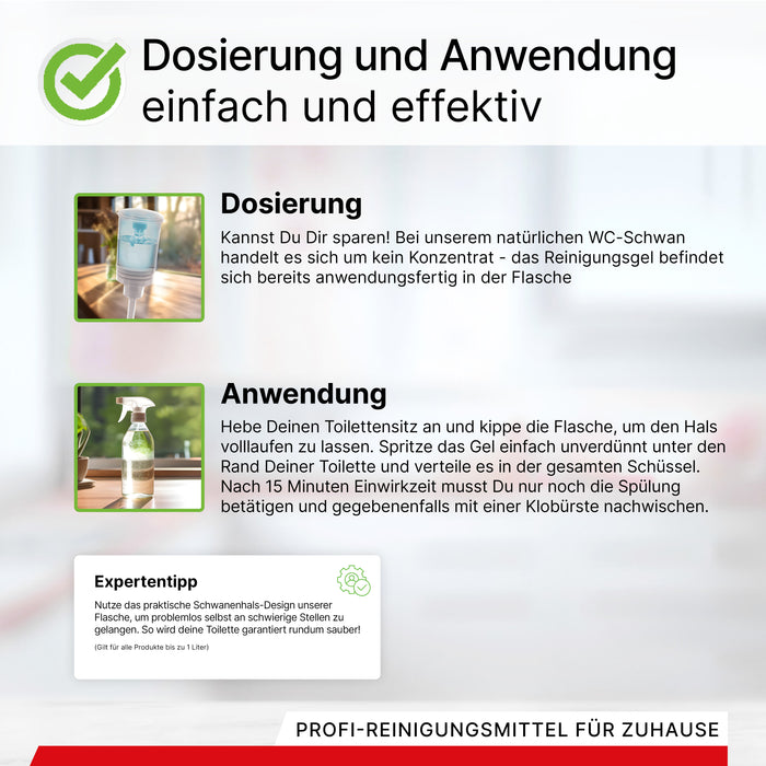 BiOHY WC-Schwan, Urinsteinentferner, WC-Reiniger, Toilettenreiniger, B2B