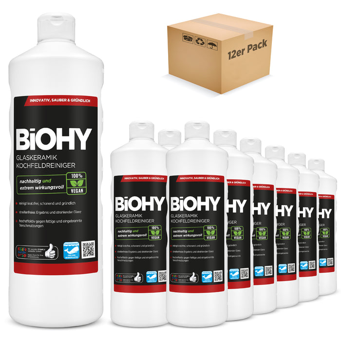 BiOHY limpiador de vitrocerámicas, limpiador de vitrocerámicas, concentrado, B2B