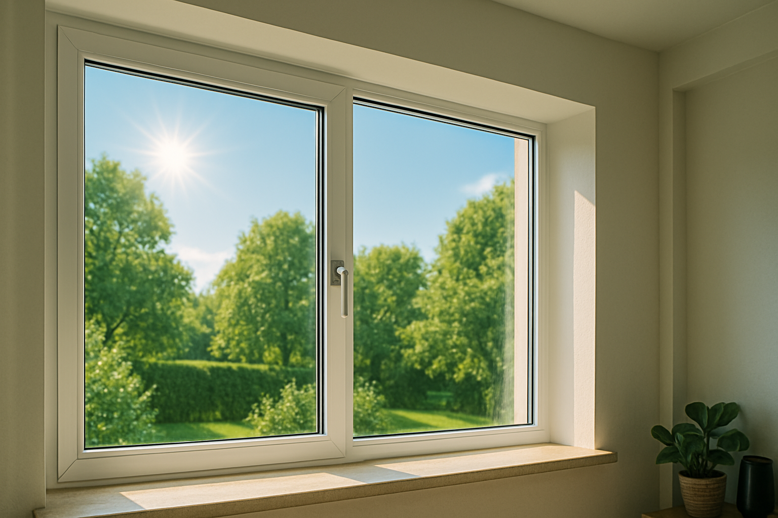 Fenster putzen im Sommer: Streifenfrei bei Sonne & Hitze
