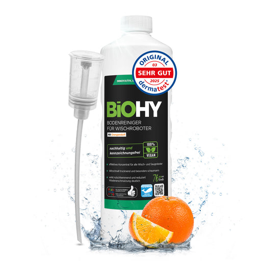 1 x 1 Liter Flasche + Dosierer Sonnige Orange