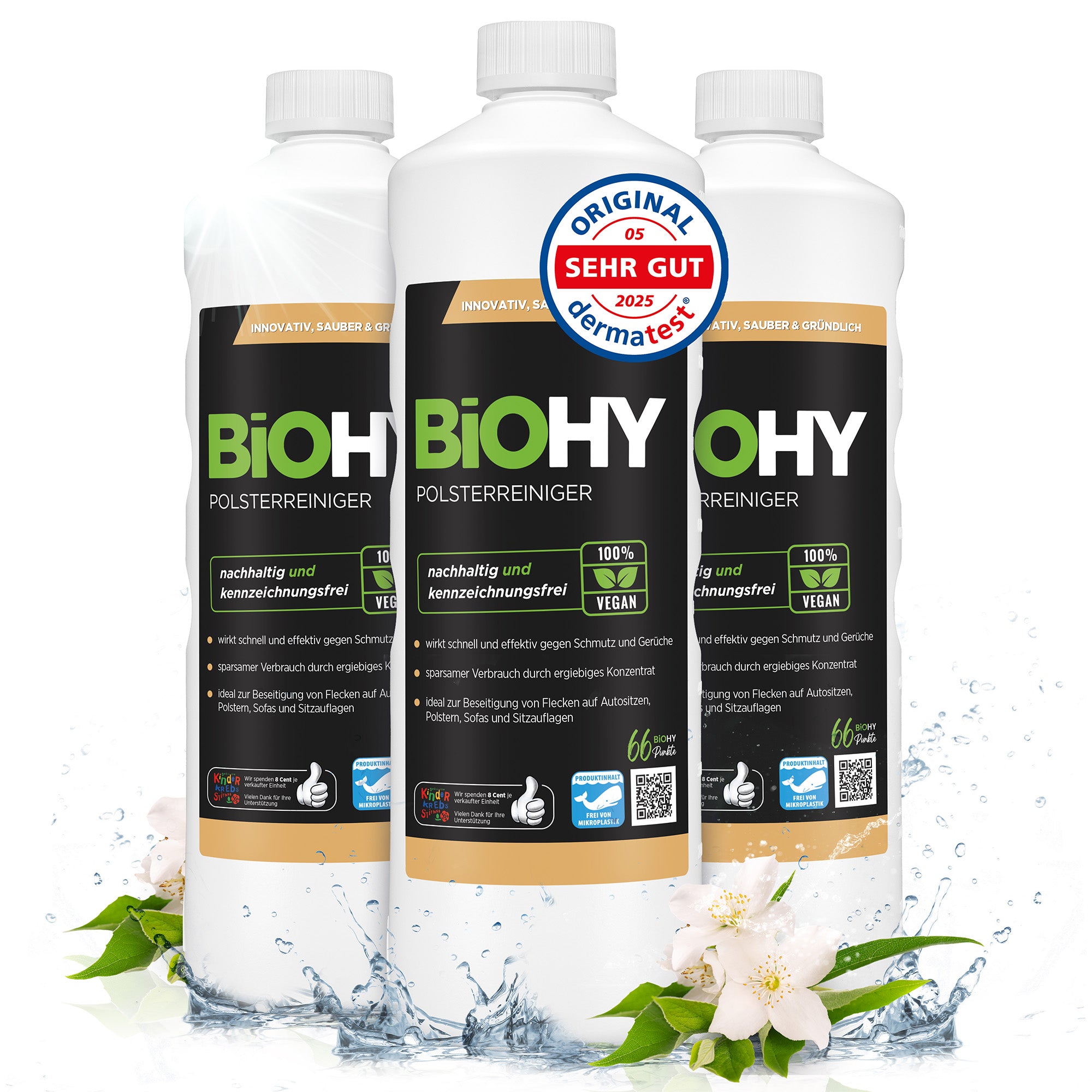 BiOHY upholstery cleaner, textile cleaner, upholstery cleaning agent, sofa cleaner