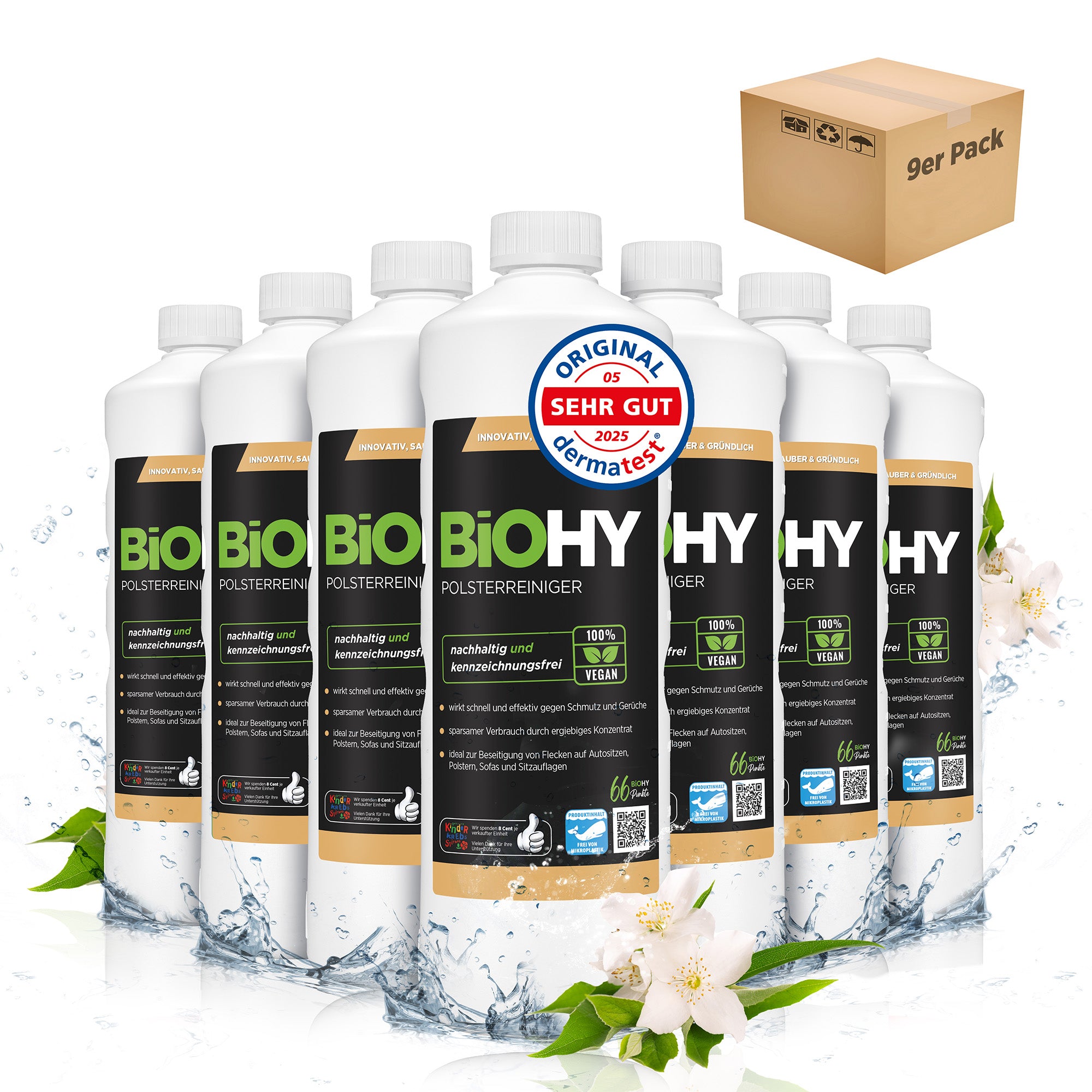 BiOHY upholstery cleaner, textile cleaner, upholstery cleaning agent, sofa cleaner