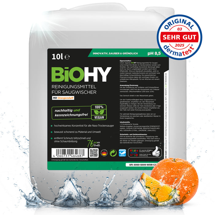 BiOHY limpiador multiusos, limpiador universal, concentrado orgánico