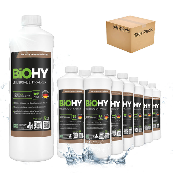 BiOHY universal descaler, descaler, organic limescale remover, limescale cleaner
