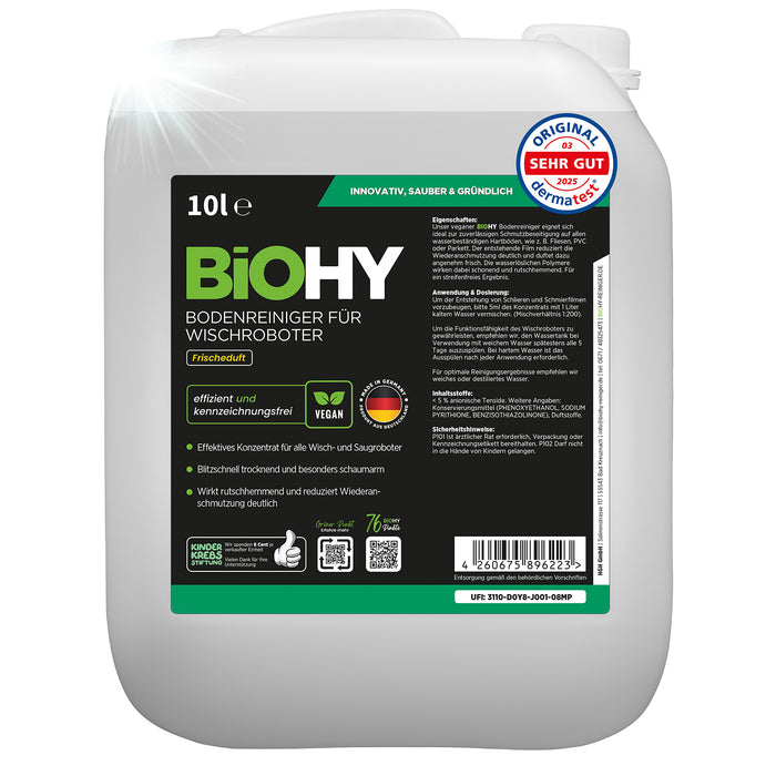 BiOHY Bodenreiniger für Wischroboter