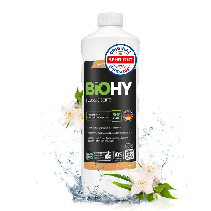 BiOHY Liquid Soap, Liquid Hand Soap, Face Soap, Sensitive Wash Lotion