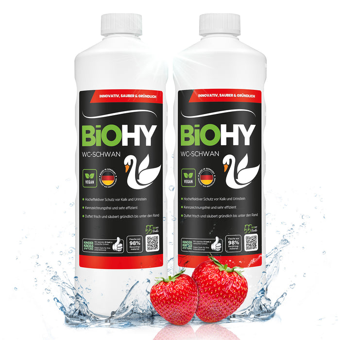 BiOHY WC-Schwan, Toilettenreiniger, WC-Ente, Kloreiniger