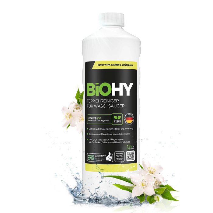 BiOHY Teppichreiniger für Waschsauger und Sprühextraktion