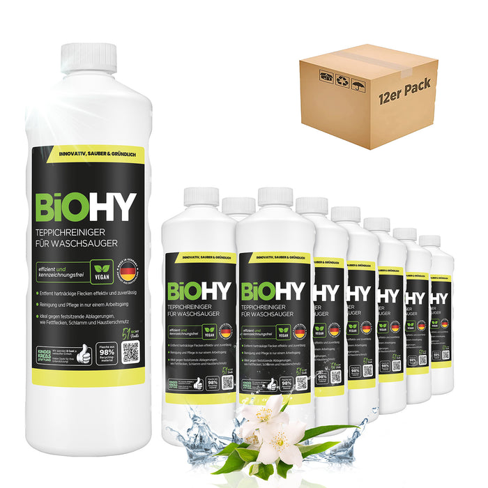 BiOHY Teppichreiniger für Waschsauger