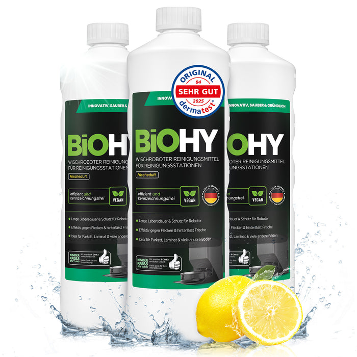 BiOHY Wischroboter Reinigungsmittel für Reinigungsstationen