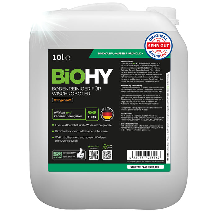 BiOHY Bodenreiniger für Wischroboter