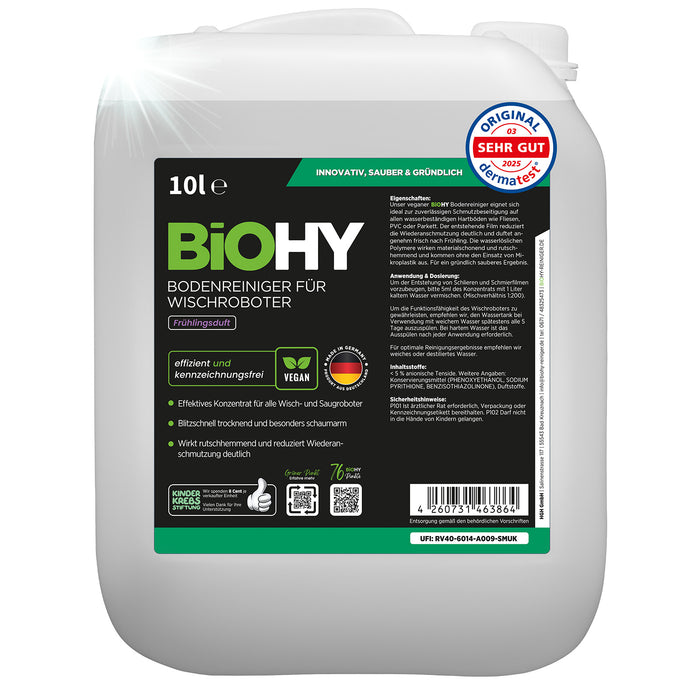 BiOHY Bodenreiniger für Wischroboter
