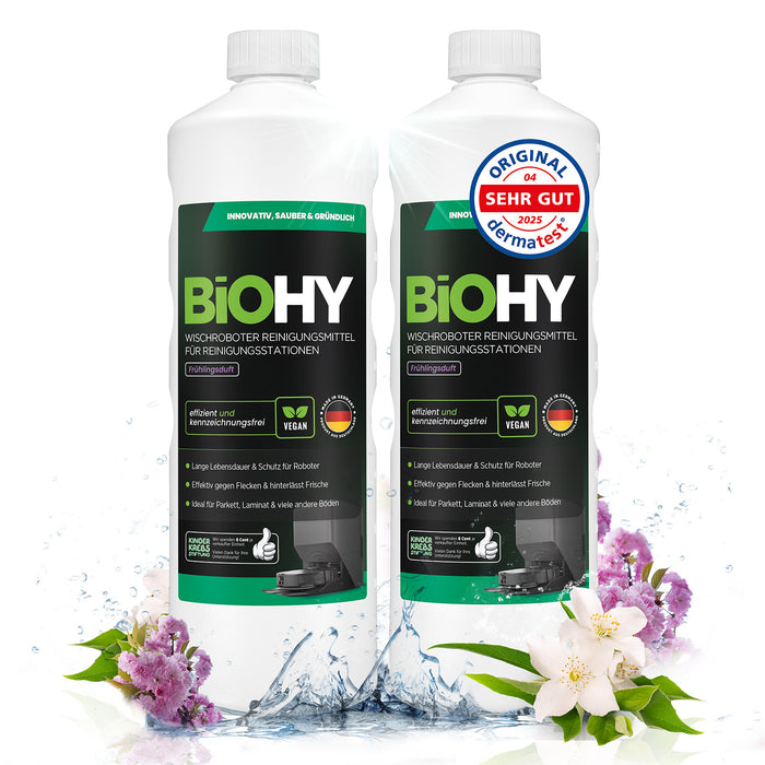 BiOHY Wischroboter Reinigungsmittel für Reinigungsstationen