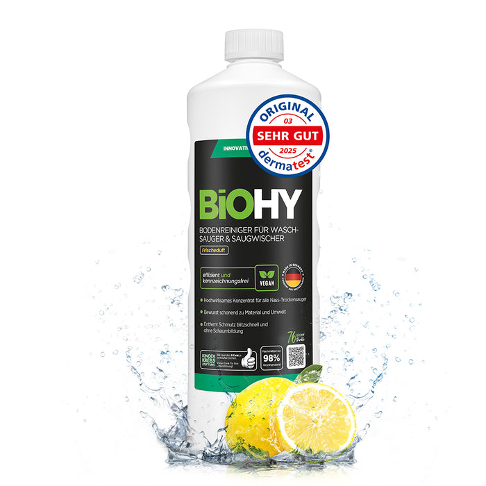 BiOHY Bodenreiniger für Waschsauger & Saugwischer