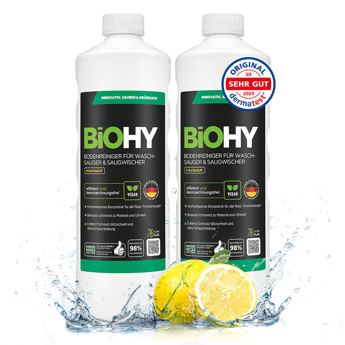 BiOHY Bodenreiniger für Waschsauger & Saugwischer