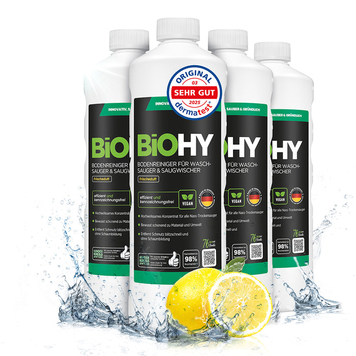 BiOHY Bodenreiniger für Waschsauger & Saugwischer