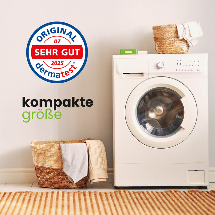 Hojas de detergente para ropa BiOHY, tiras de detergente para ropa, detergente de viaje, papel de lavado hidrosoluble