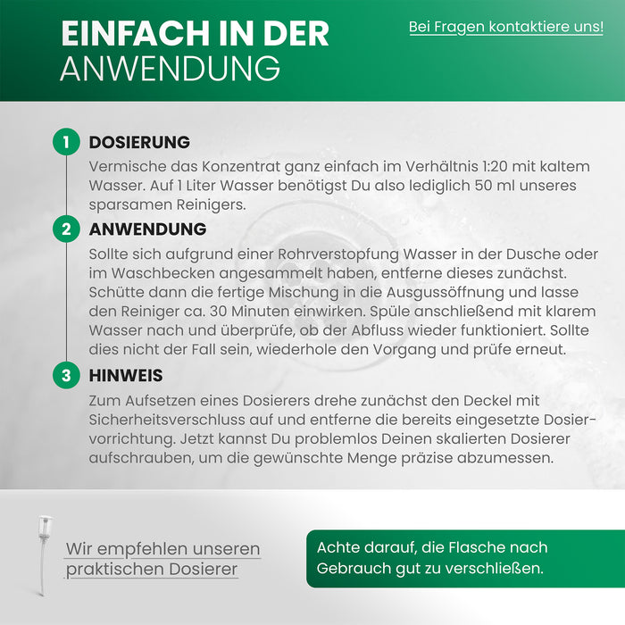 BiOHY Abflussreiniger