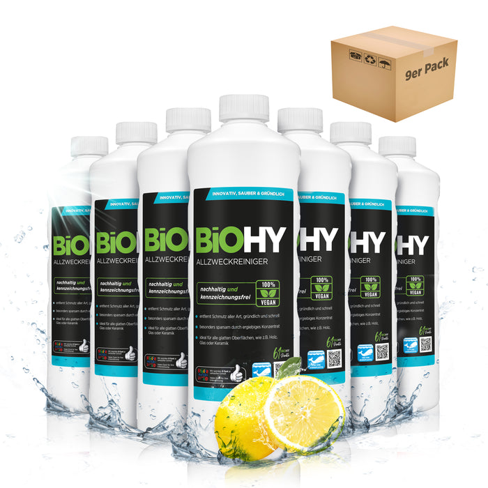 BiOHY limpiador multiusos, limpiador universal, concentrado orgánico