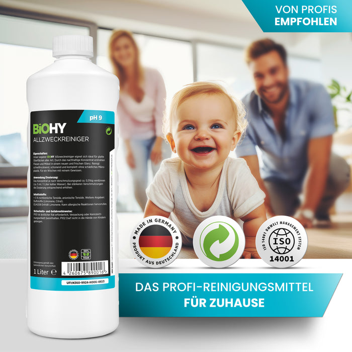 BiOHY Allzweckreiniger, Allesreiniger, Universalreiniger, Bio-Konzentrat