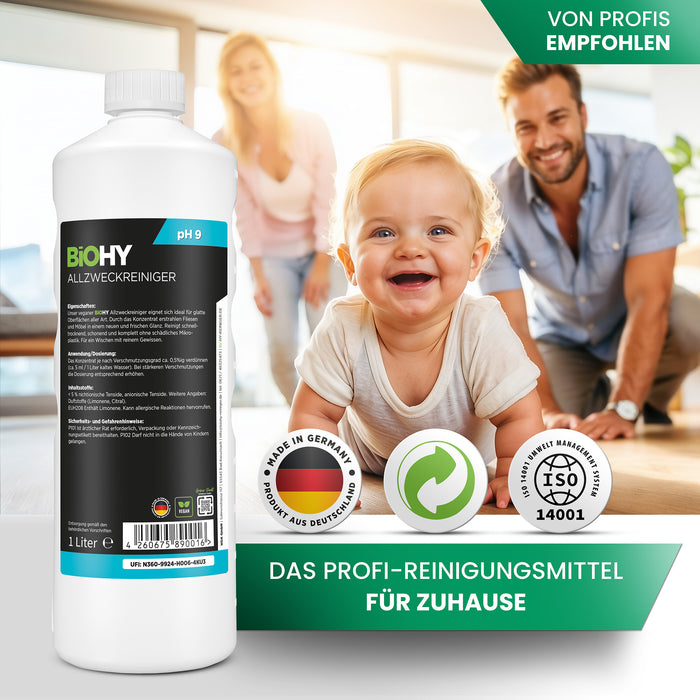 BiOHY all-purpose cleaner, all-purpose cleaner, universal cleaner, organic concentrate