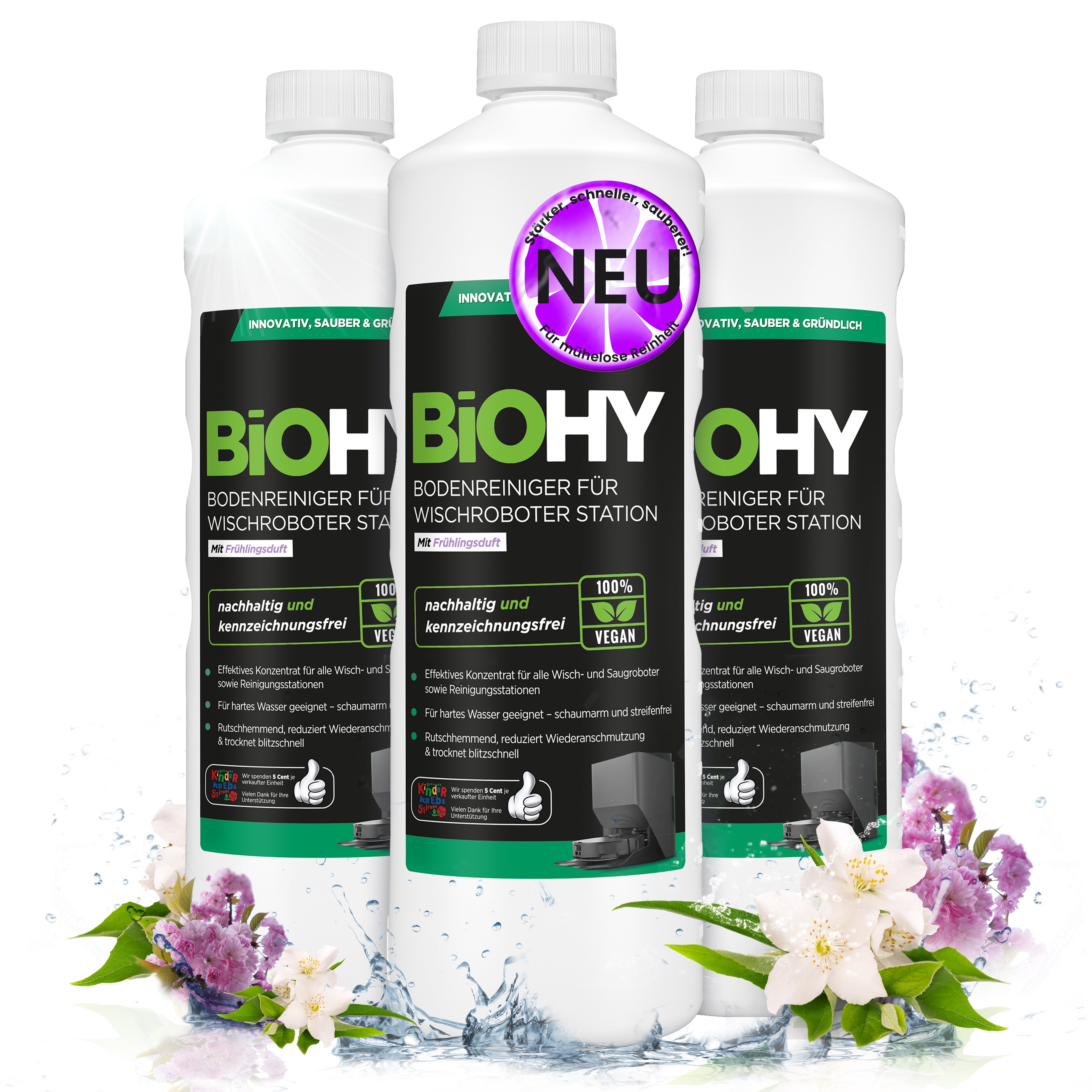 BiOHY limpiador multiusos, limpiador universal, concentrado orgánico