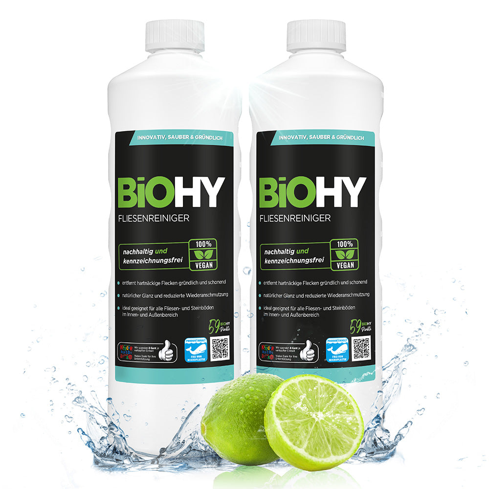 BiOHY limpiador de baldosas, limpiador de suelos de baldosas, aceite para baldosas, limpiador de baldosas