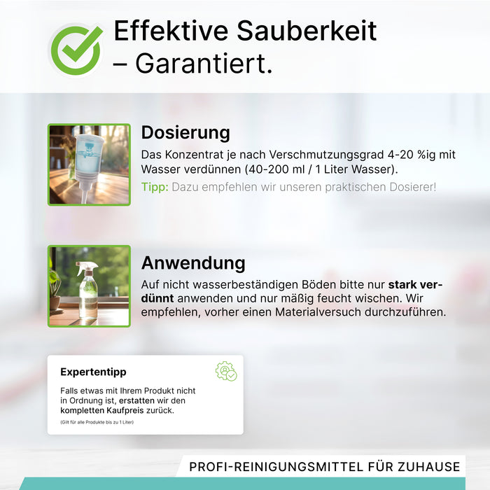 BiOHY Fliesenreiniger, Fliesenbodenreiniger, Fliesenöl, Fliesen Reiniger