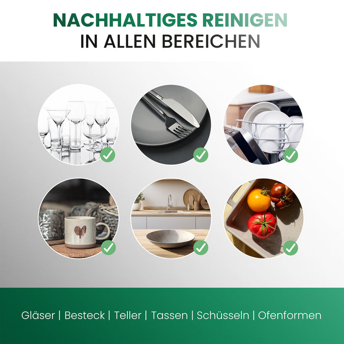 BiOHY Geschirrreiniger, Geschirrspülerreiniger,Spülmaschinenreiniger, Bio-Konzentrat