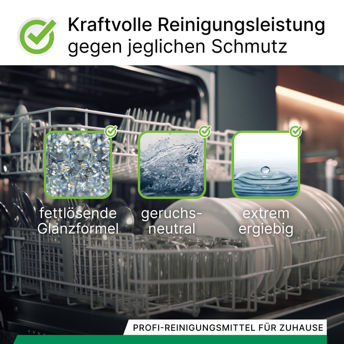 BiOHY Geschirrreiniger, Geschirrspülerreiniger,Spülmaschinenreiniger, Bio-Konzentrat