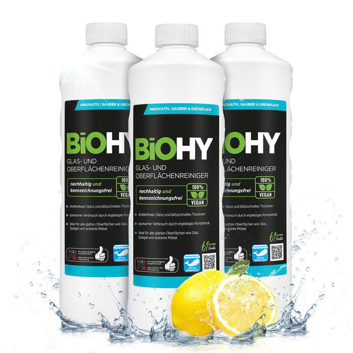 BiOHY limpiador intensivo, limpiador industrial, limpiador universal, limpiador concentrado