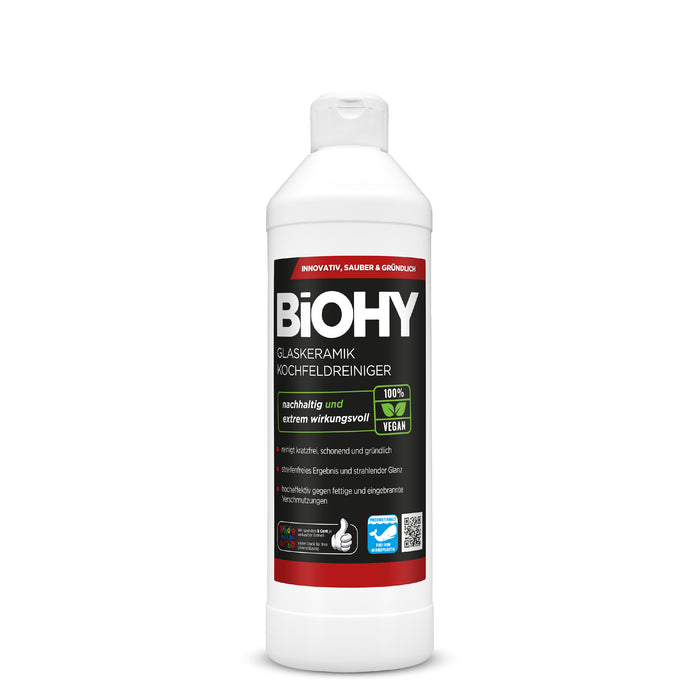 BiOHY glass ceramic hob cleaner, ceramic hob cleaner, glass ceramic cleaner, stove cleaner