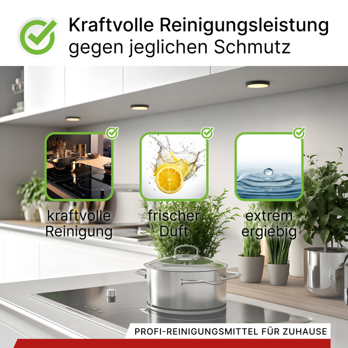 BiOHY Glaskeramik Kochfeldreiniger, Ceranfeldreiniger, Glaskeramikreiniger, Herdreiniger