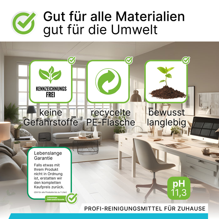 BiOHY basic cleaner, basic cleaning agent, universal cleaner, organic concentrate