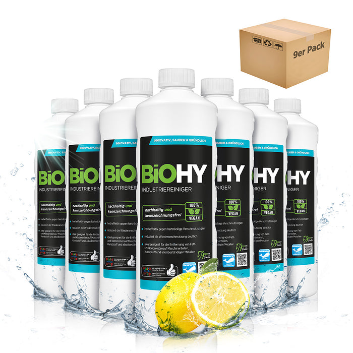 BiOHY limpiador industrial, limpiador de talleres, limpiador universal, bioconcentrado