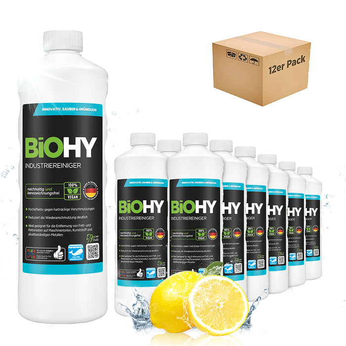 BiOHY limpiador industrial, limpiador de talleres, limpiador universal, bioconcentrado