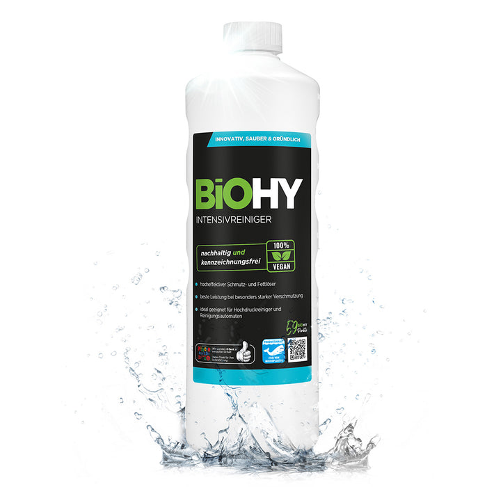 BiOHY limpiador intensivo, limpiador industrial, limpiador universal, limpiador concentrado