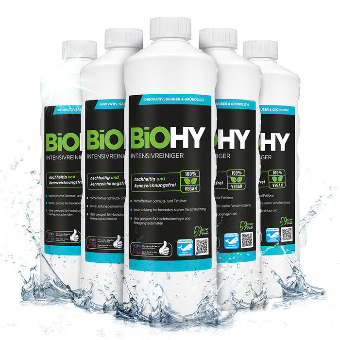 BiOHY limpiador intensivo, limpiador industrial, limpiador universal, limpiador concentrado