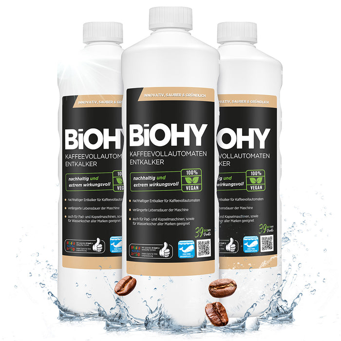 BiOHY descalcificador automático para cafeteras, descalcificador, descalcificador, descalcificador para máquinas de café
