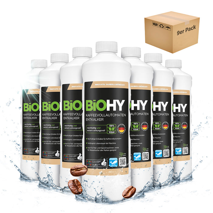 BiOHY descalcificador automático para cafeteras, descalcificador, descalcificador, descalcificador para máquinas de café
