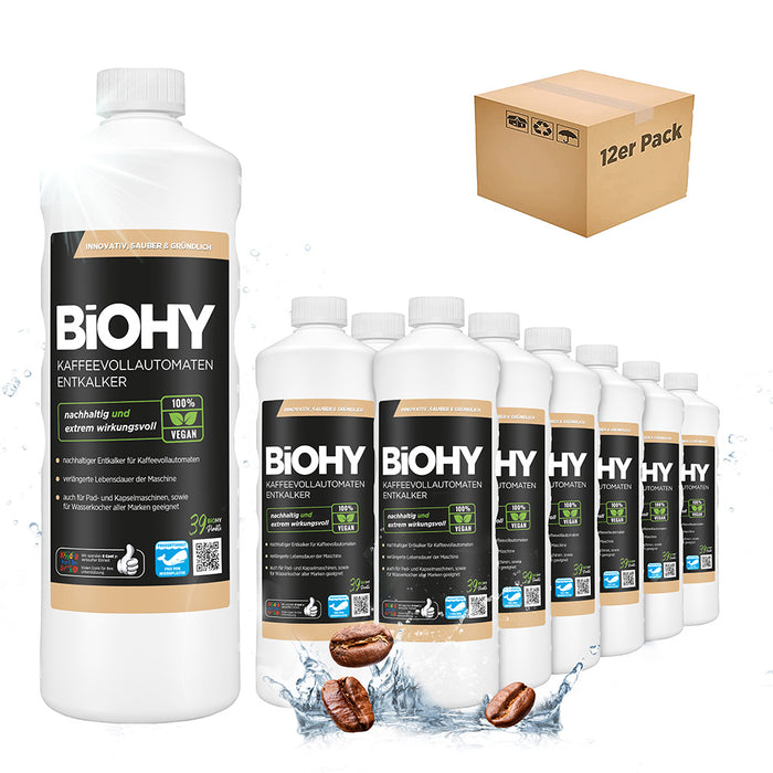 BiOHY descalcificador automático para cafeteras, descalcificador, descalcificador, descalcificador para máquinas de café
