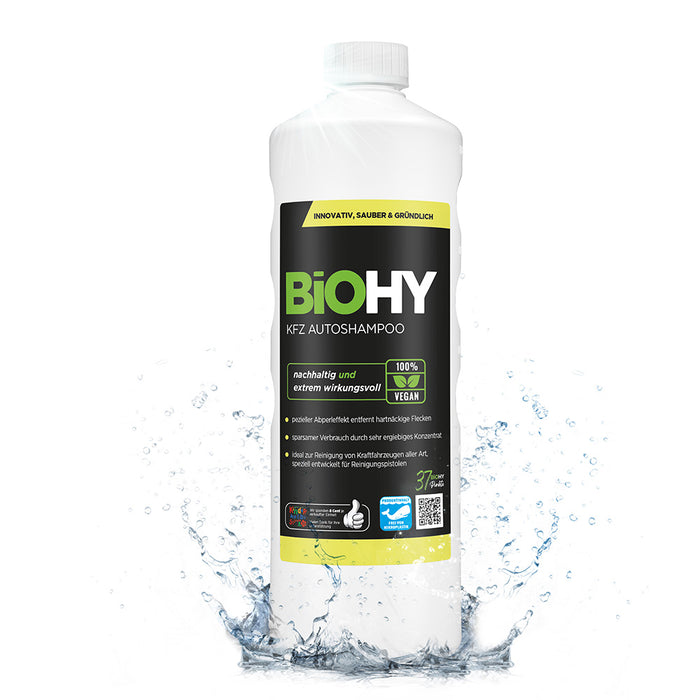 BiOHY champú coche, detergente lavado coche, champú coche, limpiador espuma